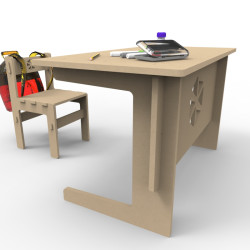 Escritorio con silla Niños