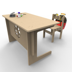 Escritorio con silla Niños