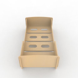 Cama de transicion Montessori