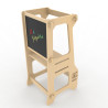 Torre de Aprendizaje Montessori con Pizarra