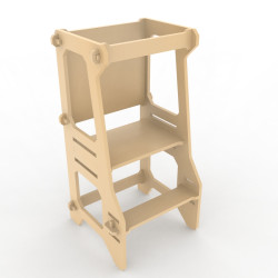 Torre de Aprendizaje Montessori con Pizarra