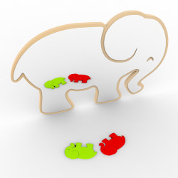Espejo Elefante