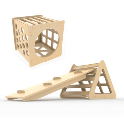 Combo Triangulo Cubo Pikler...