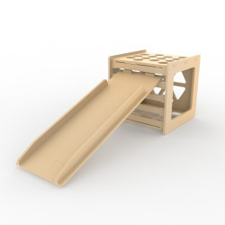 Combo Triangulo Cubo Pikler con Rampa 2 en 1