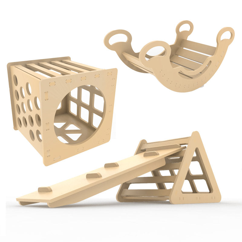 Triangulos, Balancines y Cubos