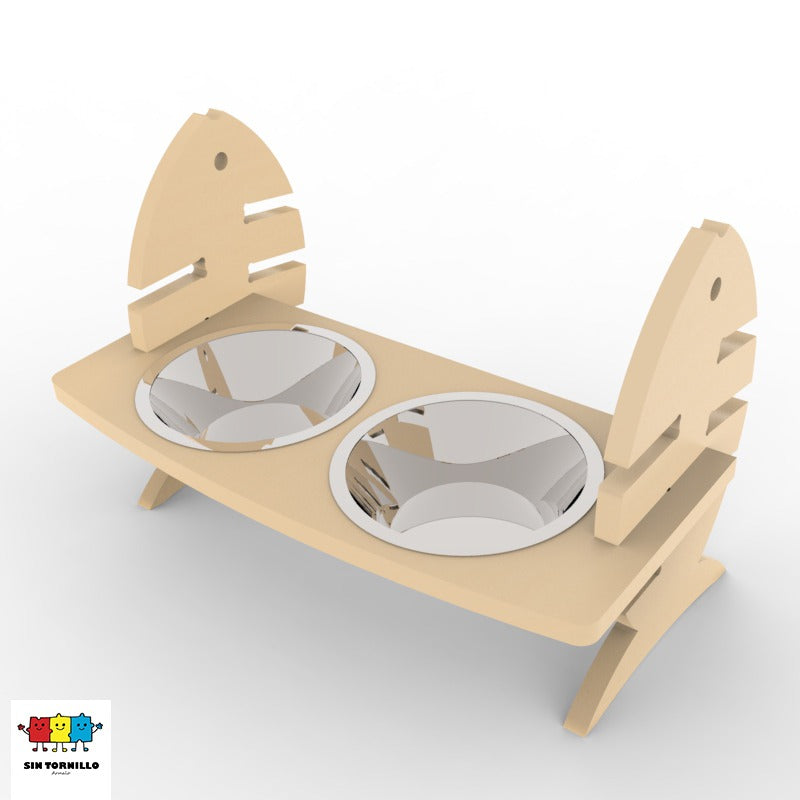 Comedero Perro y Gato