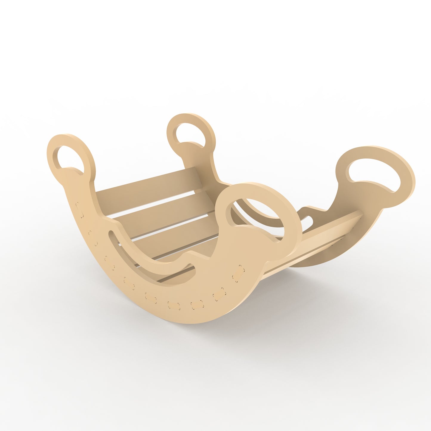 Combo Balancin Cubo Pikler con Rampa 2 en 1