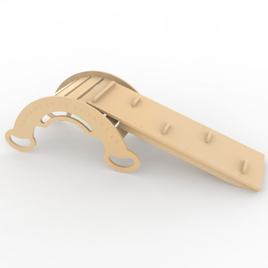 Combo Balancin Cubo Pikler con Rampa 2 en 1