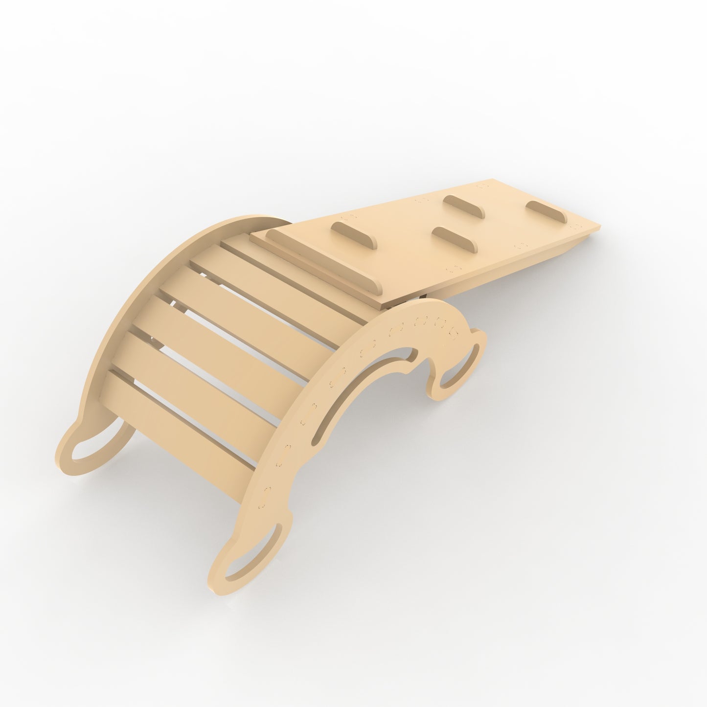 Combo Triangulo Balancín Pikler con Rampa 2 en 1