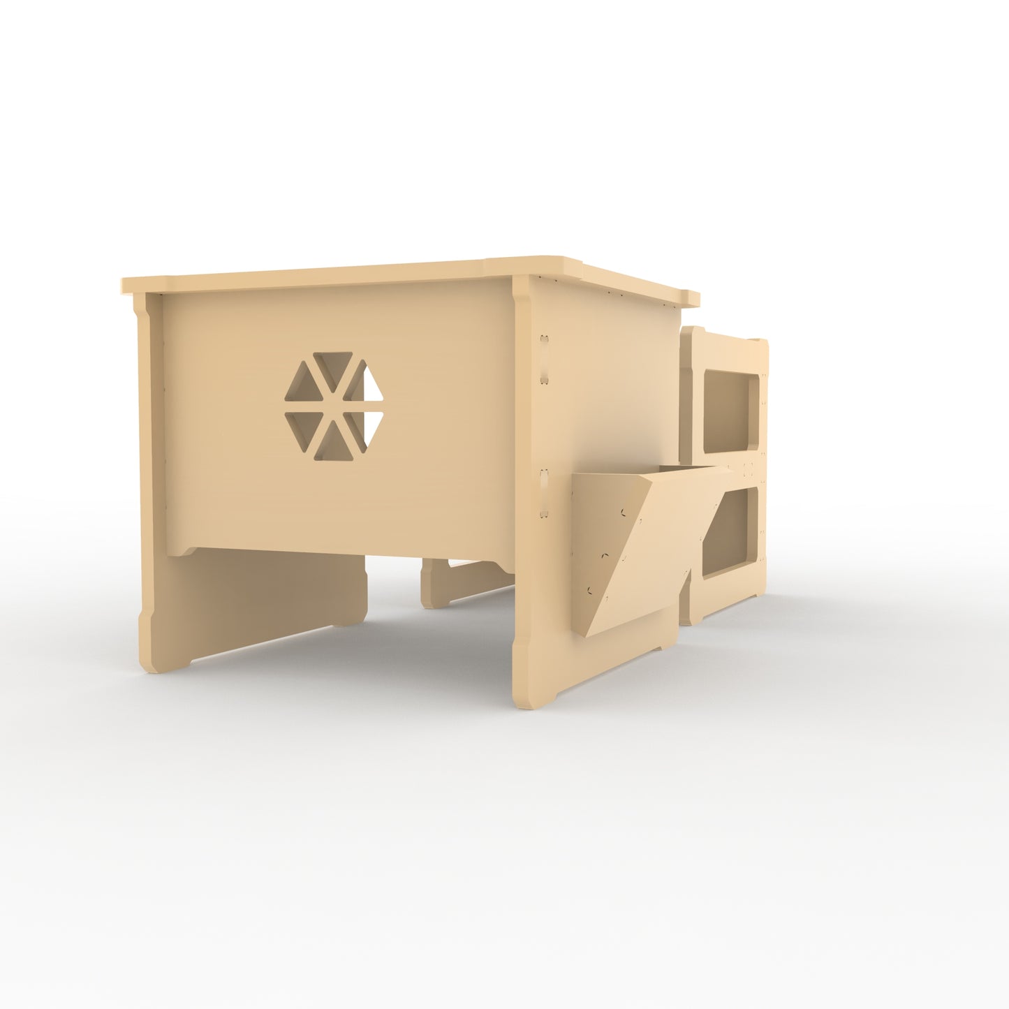 Combo Escritorio y Librero Montessori