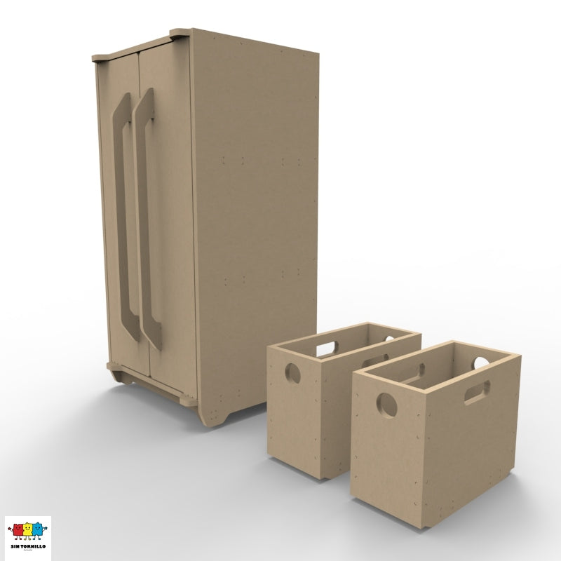 Mini closet Montessori