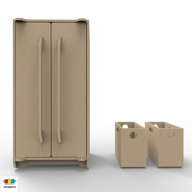 Mini closet Montessori