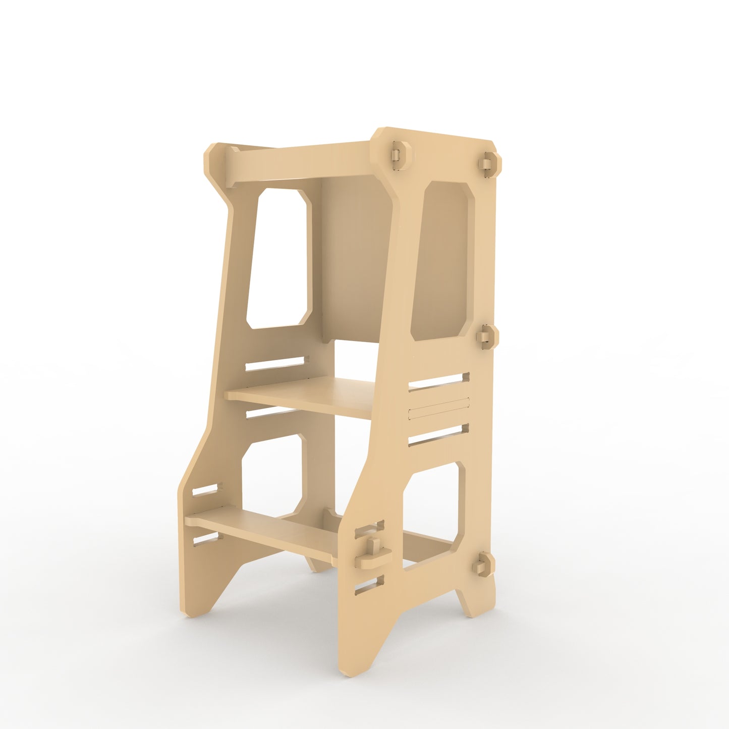 Torre de Aprendizaje Montessori con Pizarra